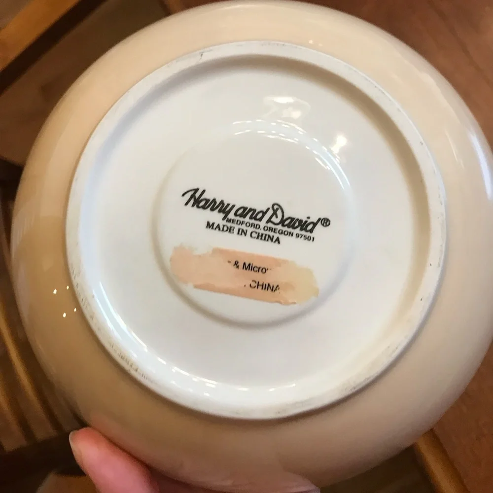 Harry & David OLIVE BOWL *Pit Well*